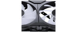 Gehäuselüfter M25 D-RGB 140 140x140x25mm, 1er. Schwarz