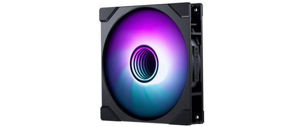 Gehäuselüfter M25 D-RGB 140 140x140x25mm, 1er. Schwarz