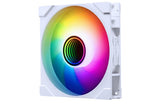 Gehäuselüfter M25 D-RGB REV 140 140x140x25mm, 1er. Weiss