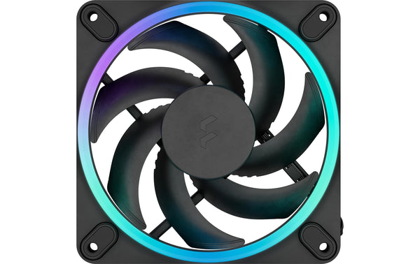 Gehäuselüfter Momentum 12 RGB Schwarz 120x120x25mm, RGB, 3er Pack