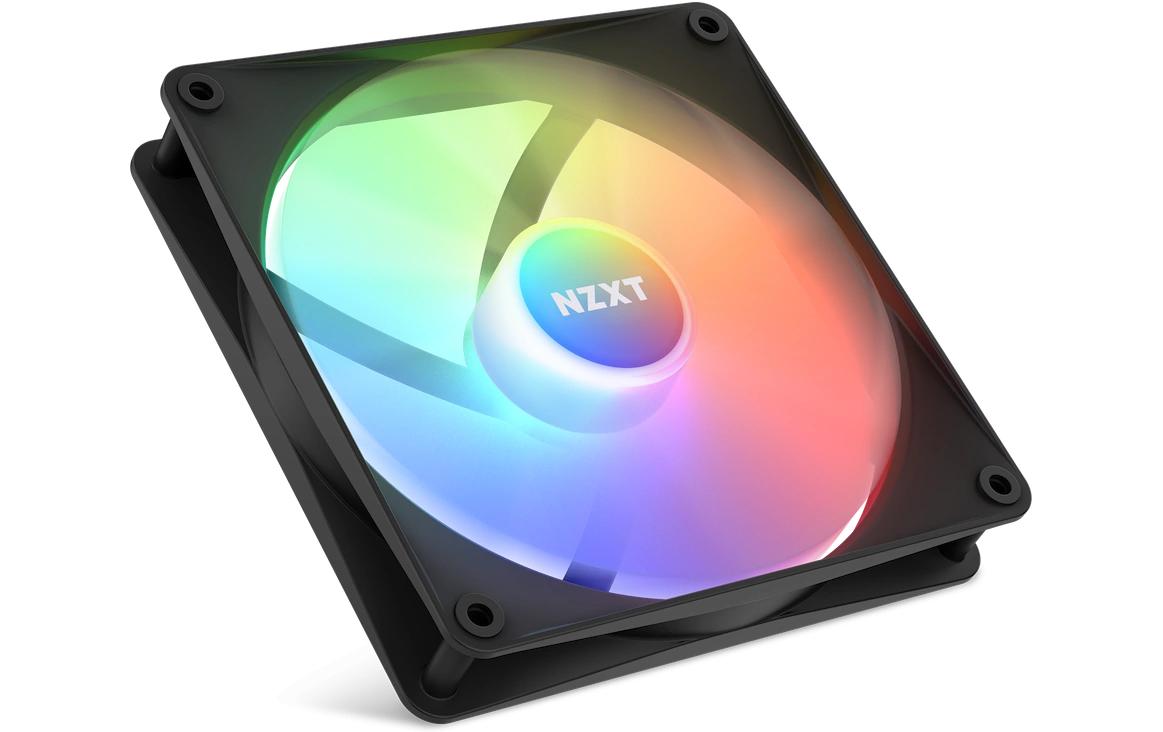 Gehäuselüfter NZXT F-Series Core RGB 140 Weiss, 140x140x26mm, 12V, 34.48dBA