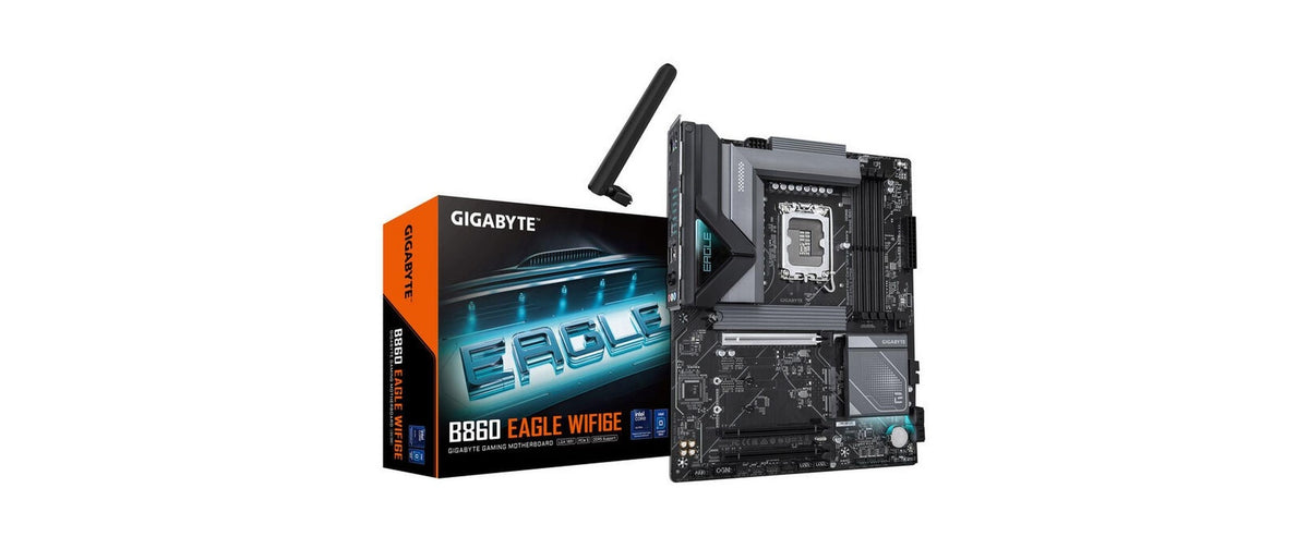 Gigabyte B860 EAGLE WIFI6E, ATX LGA1851, Intel B860, 4x DDR5, WIFI6E