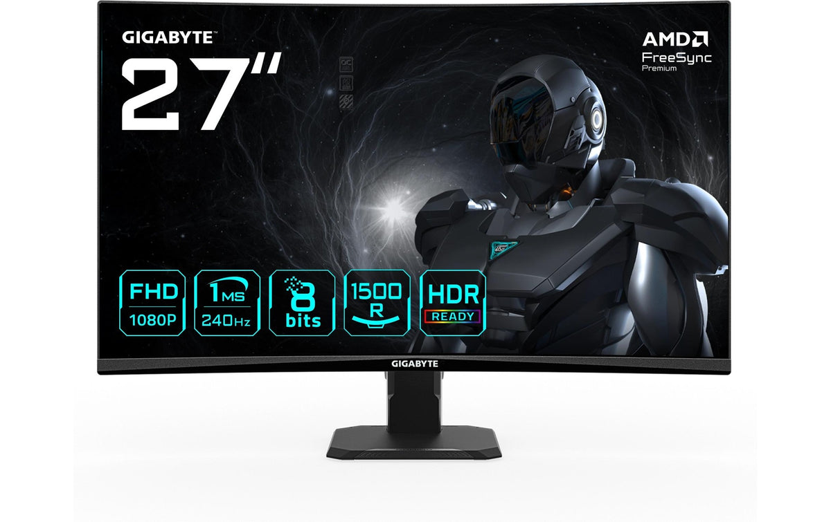 Gigabyte GS27FC2 27 FHD Curved 1920x1080, 240Hz, 1ms, HDMI, DP