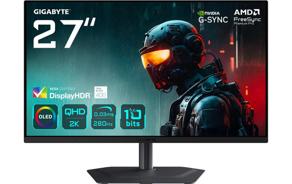 Gigabyte MO27A2A 27 OLED 2K, 2560x1440, 280Hz