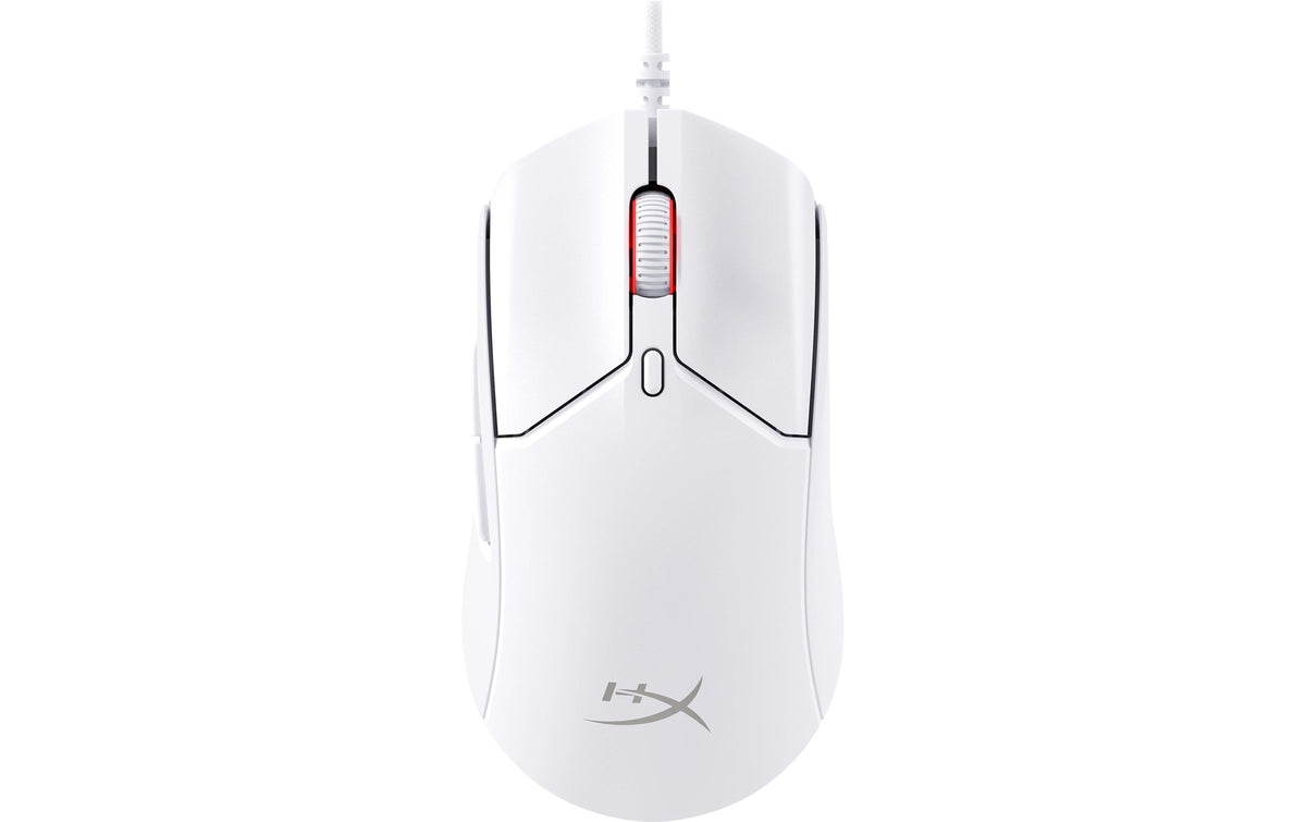 HyperX Pulsefire Haste 2, weiss Wired