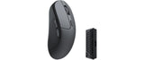 Keychron M3 Wireless Mouse Black No RGB Gaming, Black, 4000Hz, No RGB