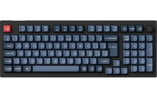 Keychron V5 Max Black Brown Switch, CH CH QWERTZ, ISO