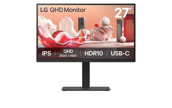 LG 27BA75QB-B 27, 2560x1440 IPS, DP, HDMI, RJ45, USB C, PD, USB