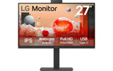 LG 27BA850-B 27, 1920x1080 KVM Switch, USB C, DC, Webcam, RJ45, HDMI
