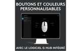 Logitech G203 Lightsync Gaming Mouse white USB