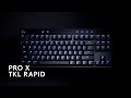 Logitech PRO X TKL RAPID weiss