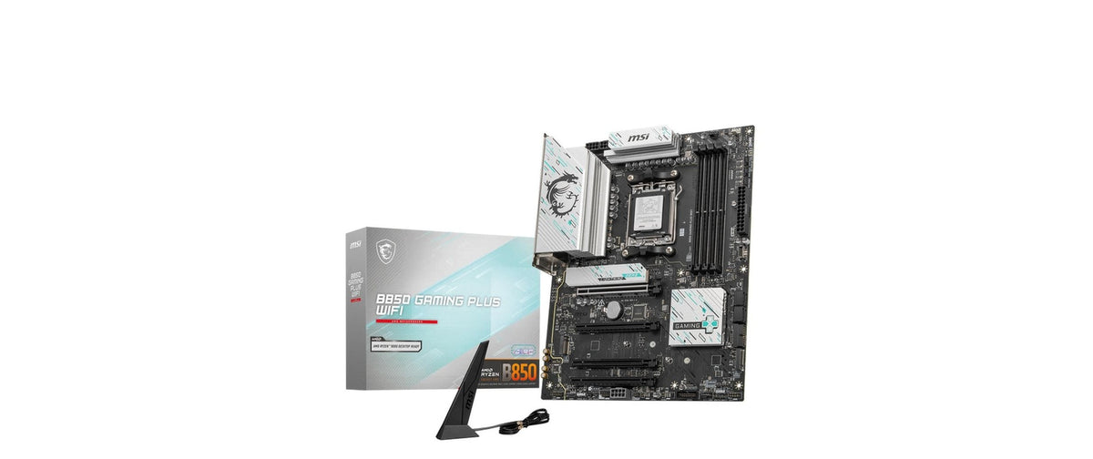 MSI B850 GAMING PLUS WIFI, AM5, ATX AMD B850, 4x DDR5, PCIe 5.0, DP