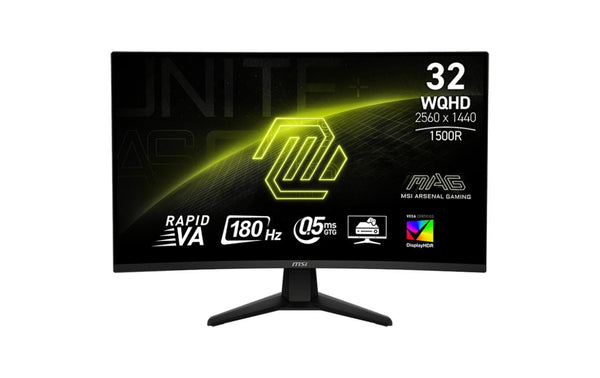 MSI MAG 32CQ6FDE 31.5, WQHD 2560x1440, LCD, 16:9, 2x HDMI, DP, Curved