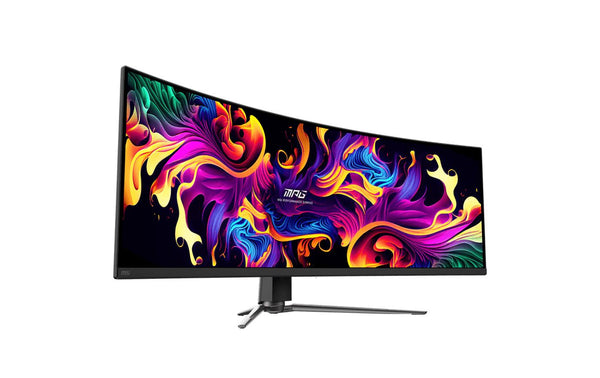 MSI MPG 491CQPDE QD-OLED, 49, DQHD 5120x1440, 32:9, 2x HDMI, DP, OLED, Curved