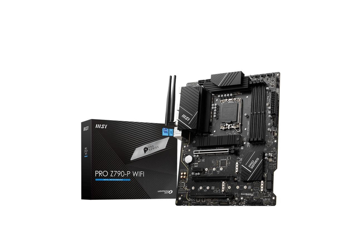 MSI PRO Z790-P WIFI, LGA1700, ATX Intel Z790, 4x DDR5, PCI-E 5.0, HDMI, DP