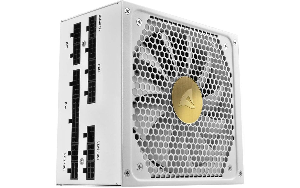 Netzteil Sharkoon Rebel P30 Gold 1000 weiss ATX 3.0, 80 PLUS Gold, 135mm Zero RPM mode
