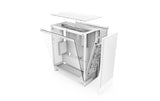 NZXT Boîtier d’ordinateur H7 Flow Blanc