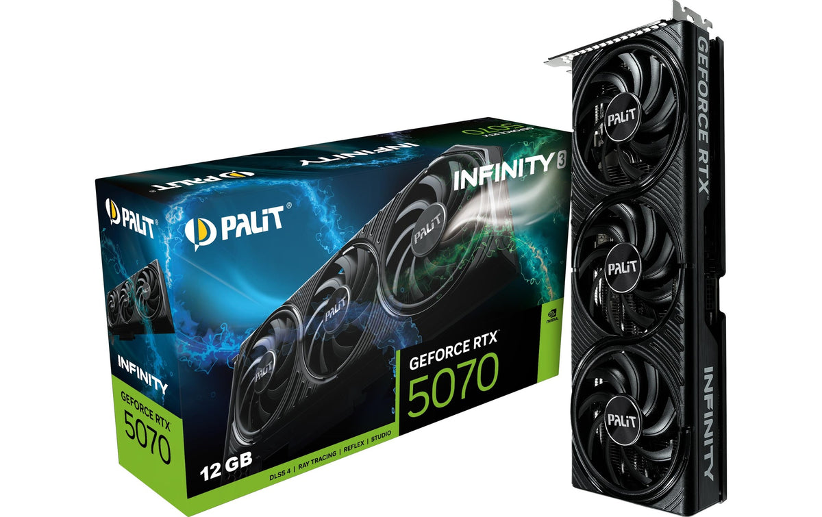 Palit Carte graphique GeForce RTX 5070 Infinity 3 12 GB GDDR7