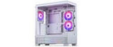 Phanteks XT View Matrix Midi Tower, E-ATX, Matrix LED, Weiss