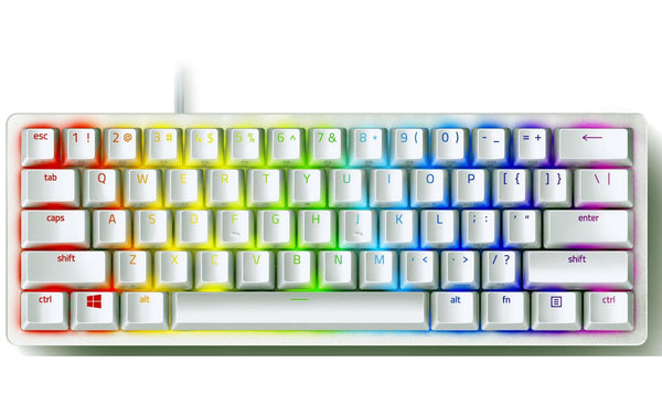 Razer Huntsman Mini Mercury Gaming Keyboard, Swiss Layout