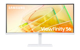 Samsung Curved 34 white, UWQHD 34, 3440 x 1440, 21:9, 1000R