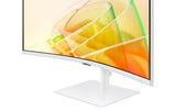 Samsung Curved 34 white, UWQHD 34, 3440 x 1440, 21:9, 1000R