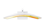 Samsung Curved 34 white, UWQHD 34, 3440 x 1440, 21:9, 1000R