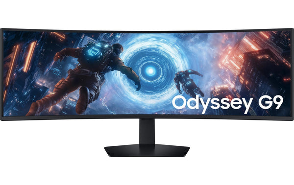 Samsung curved 49, Odyssey G9, Dual QHD 5120 x1440, VA, 144Hz, 1ms, HDMI, DP