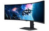 Samsung Curved 49, Odyssey G95C, Dual QHD 49, 5120x1440, QLED, 240Hz, 1ms, HDMI, DP