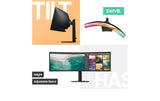 Samsung LS49F950UAUXEN, 49, curved, 32:9 5120 x 1440, VA, 1000R, 120Hz, KVM, EPEAT