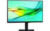 Samsung, Monitor ViewFinity S6 LS24D600UAUX 2560x1440, 100Hz, HDMI/DP, KVM, USB-C 90W