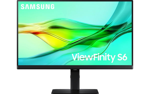 Samsung, Monitor ViewFinity S6 LS24D600UAUX 2560x1440, 100Hz, HDMI/DP, KVM, USB-C 90W
