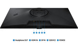 Samsung Odyssey G73SH, 32 flat, black 4k, 3840 x 2160, W-OLED, 165Hz, 275 cd/m2