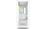 Sharkoon Rebel C60 White RGB ATX, 2x U3, 1x Type-C, TG, 4x 120 ARGB PWM