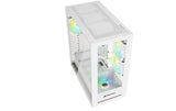 Sharkoon Rebel C60 White RGB ATX, 2x U3, 1x Type-C, TG, 4x 120 ARGB PWM
