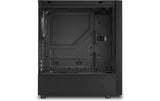 Sharkoon RGB Slider Black ATX, 1x U2, 2x U3, Tempered Glass, 1x 120