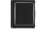 Sharkoon RGB Slider Black ATX, 1x U2, 2x U3, Tempered Glass, 1x 120