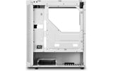 Sharkoon RGB Slider White ATX, 1x U2, 2x U3, Tempered Glass, 1x 120