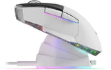 Sharkoon SKILLER SGM50W, optisch, white 6 Tasten, USB Kabel, Empfänger, 6400dpi