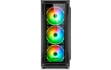 Sharkoon TK4 RGB ATX, 2x U2, 2x U3, TG, 4x 120 ARGB Ring Fan