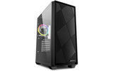 Sharkoon VS8 RGB Black ATX, 2x U3, 1x Type-C, 2x 120, 1x 120 ARGB