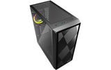 Sharkoon VS8 RGB Black ATX, 2x U3, 1x Type-C, 2x 120, 1x 120 ARGB
