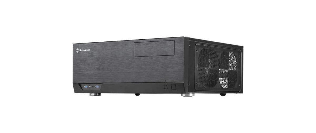 SilverStone Desktop GD09B, ohne NT 440x170x358mm(BxHxT) 2x USB 3.0