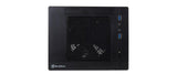 SilverStone Desktop SST-SG05BB-Lite, ONT Stahl-Gehäuse schwarz, 222x176x276mm