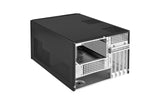 SilverStone Desktop SST-SG11B Stahl-Gehäuse schwarz, 270x212x393mm(BxHxT)