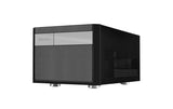 SilverStone Desktop SST-SG11B Stahl-Gehäuse schwarz, 270x212x393mm(BxHxT)