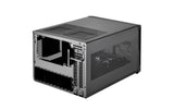 SilverStone Desktop SST-SG13B Stahl-Gehäuse schwarz, 222x181x285mm(BxHxT)