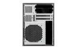 SilverStone NAS SST-CS240, ohne Netzteil Alu-Gehäuse schwarz, 211x285x360mm (BxHxT)