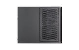 SilverStone NAS SST-CS240, ohne Netzteil Alu-Gehäuse schwarz, 211x285x360mm (BxHxT)