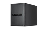 SilverStone NAS SST-CS240, ohne Netzteil Alu-Gehäuse schwarz, 211x285x360mm (BxHxT)